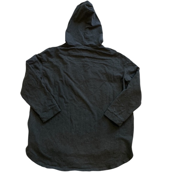 Marley Lilly “Cozy” Hoodie Buffalo Plaid Patchwork Design Gray Women’s 2XL 3XL - Picture 5 of 9